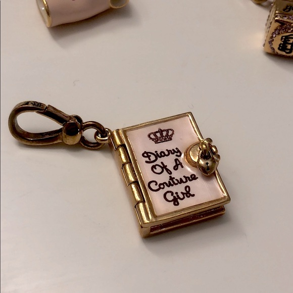 Juicy Couture Jewelry - Juicy Couture Diary of A Couture Girl Charm